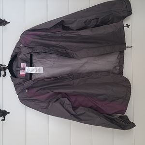 NWOT Womens Coleman Rain Jacket size L/XL